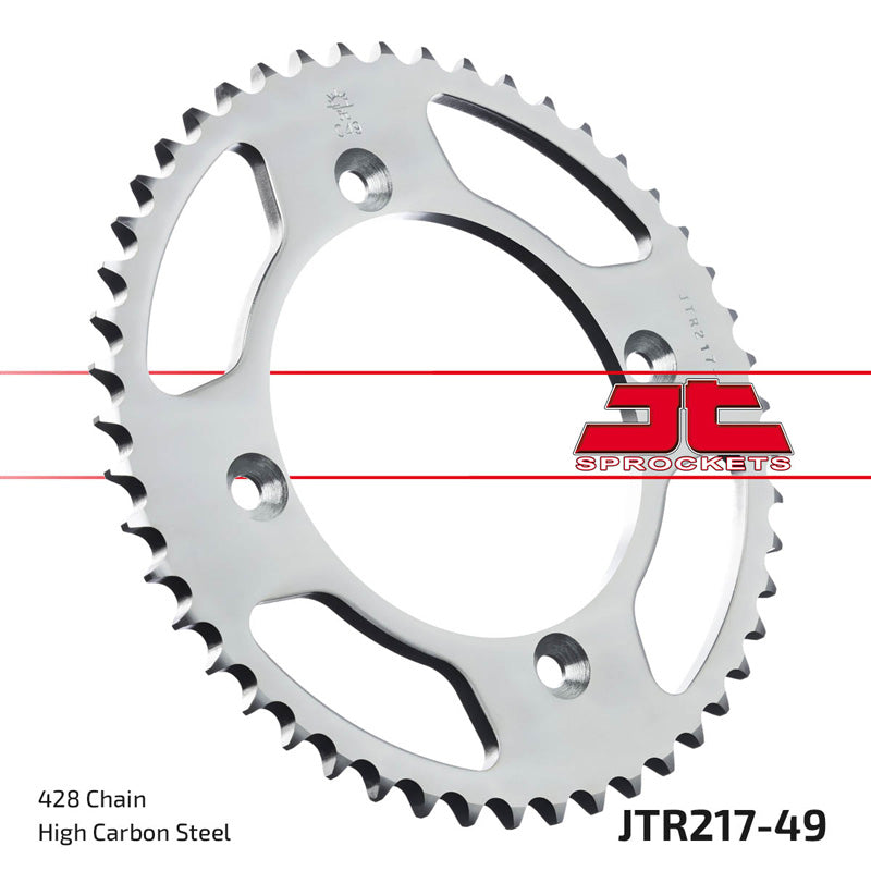 JT SPROCKETS SPR.49T CR80R CONV 428 96-02/CR85R CONV 428 05-07 JTR217_49