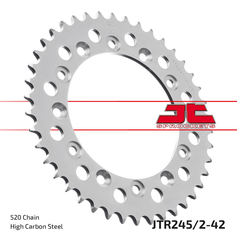 JT SPROCKETS SPR.42T HON XR350R 83-85/YAM WR250X 08-12 OE JTR245_2_42