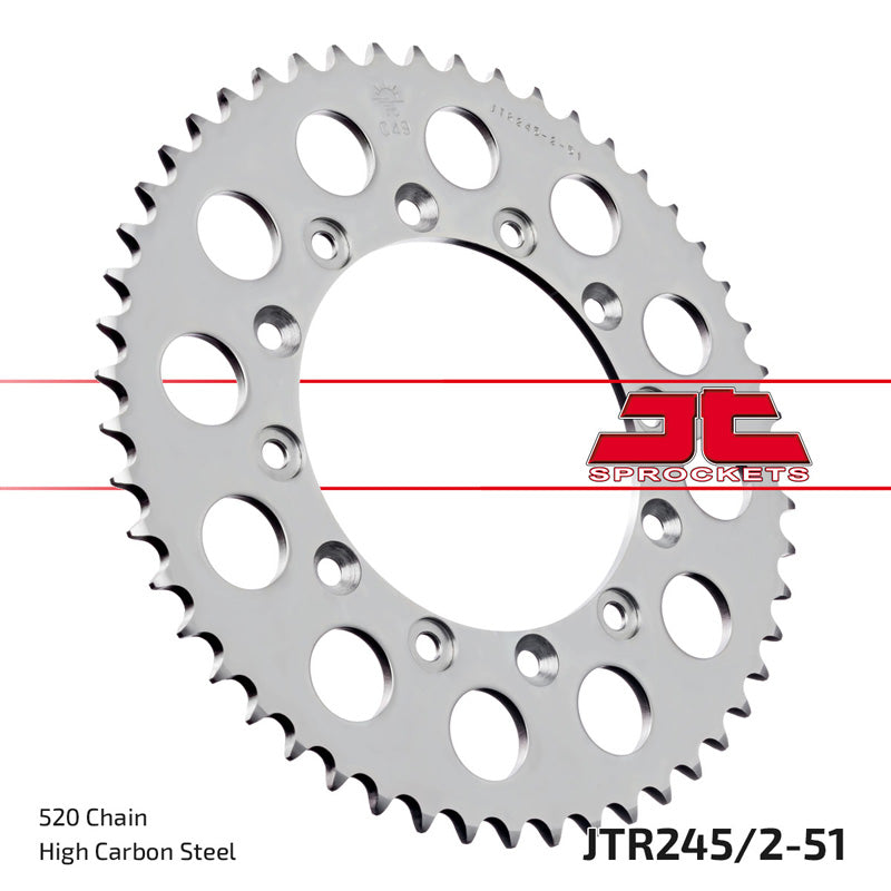 JT SPROCKETS SPR.51T XR200 R 86-03 / WR250R 08-10 OPT JTR245_2_51