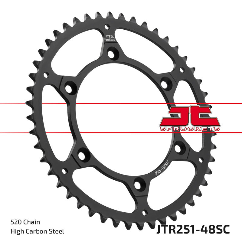 JT SPROCKETS SPR.48T YZ125 05-21/YZ450F 15-18 OE JTR251_48SC