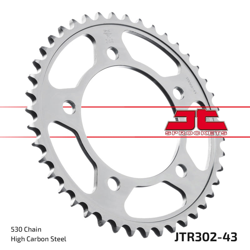 JT SPROCKETS SPR.43T CBR600F 91-96/919 02-07/CBR900RR 93-95 OE JTR302_43
