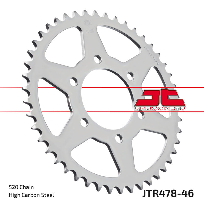 JT SPROCKETS SPR.46T EN/EX650/ER-6N 06-19/VERSYS 07-19 OE JTR478_46