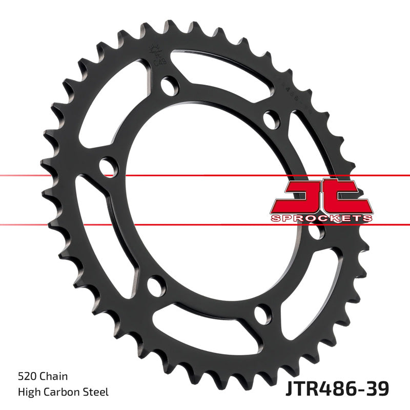 JT SPROCKETS SPR.39T NINJA 500R 06-09 / YZF-R6 CONV 520 06-11 JTR486_39