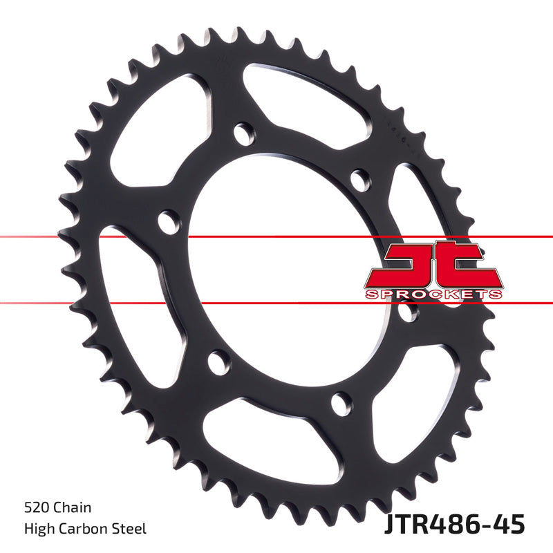 JT SPROCKETS SPR.45T NINJA 500R 06-09 / YZF-R6 CONV 520 06-11 JTR486_45