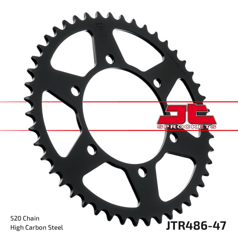 JT SPROCKETS SPR.47T NINJA 500R 06-09 / YZF-R6 CONV 520 06-11 JTR486_47