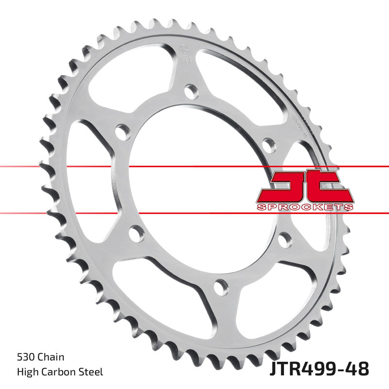 JT SPROCKETS SPR.48T ZX600E (ZX6) 93-02/(ZZ-R) 03-04 OE JTR499_48