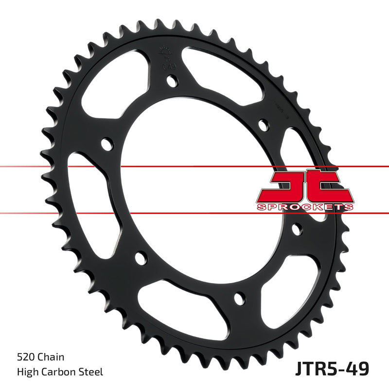 JT SPROCKETS SPR.49T F650 FUNDURO 96-00 / F650 GS 99-07 JTR5_49