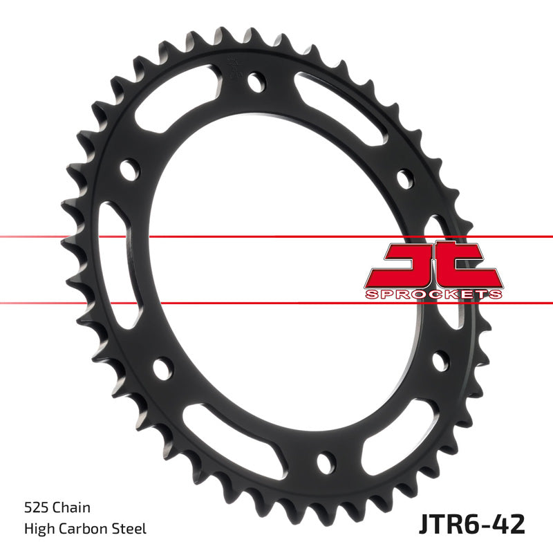 JT SPROCKETS SPR.42T F650 GS 08 / F800 GS 08 / F800 R 09-10 JTR6_42