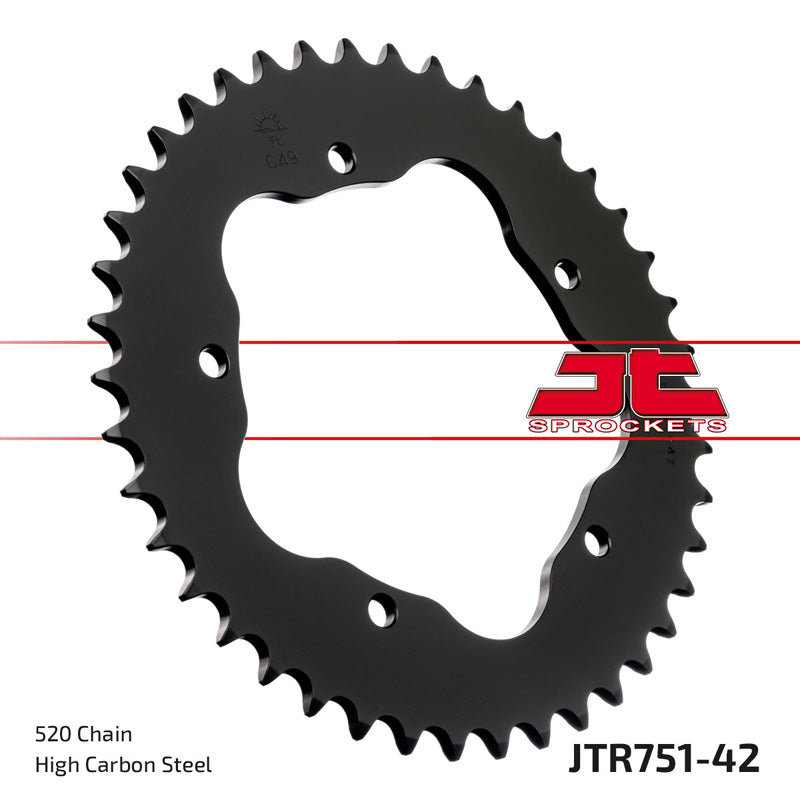 JT SPROCKETS SPR.42T 800 MONSTER S2R 05-07 OE (NEEDS JTA750B) JTR751_42