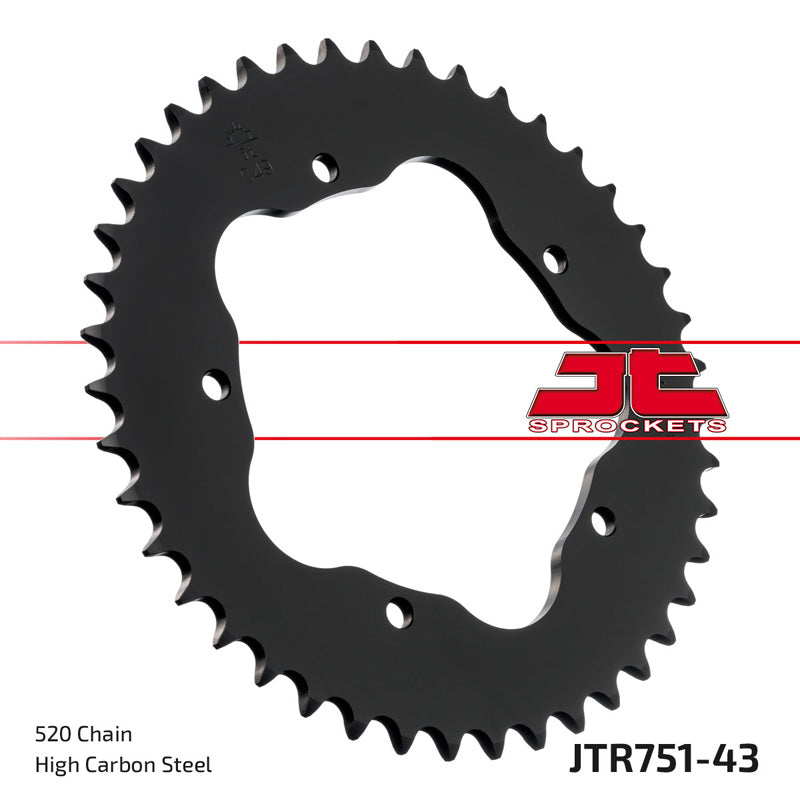 JT SPROCKETS SPR.43T 950 HYPERMOTARD 19-20 OE (NEEDS JTA750B) JTR751_43