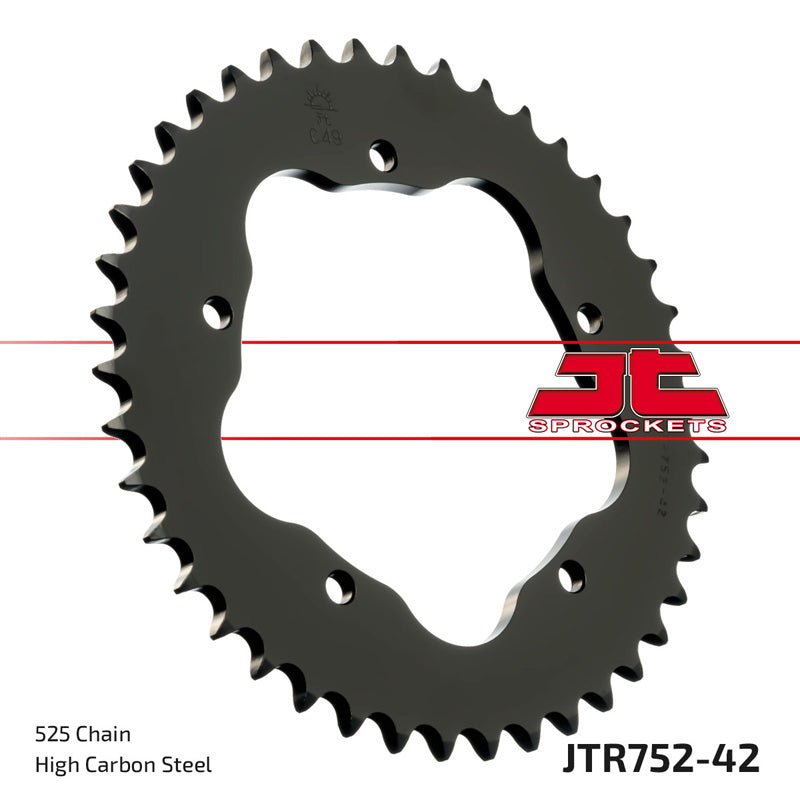 JT SPROCKETS SPR.42T DUC 848 S-FIGHTER/1000/1100 MULTI 12-15 OE JTR752_42