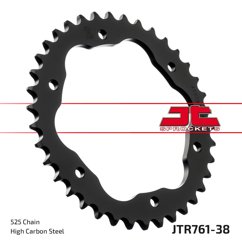 JT SPROCKETS SPR.38T 1098/1198 DUCATI 07-11 OE (USE JTA760B) JTR761_38