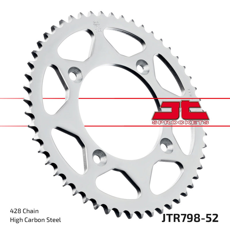 JT SPROCKETS SPR.52T RM80 86-01 / RM85 02-10 / YZ85 02-06 JTR798_52