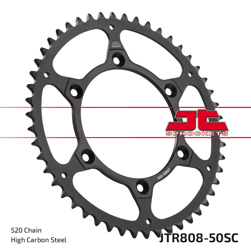 JT SPROCKETS SPR.50T SC RM250 04-08/RMZ250 07/RMZ450 08-20 OE JTR808_50SC