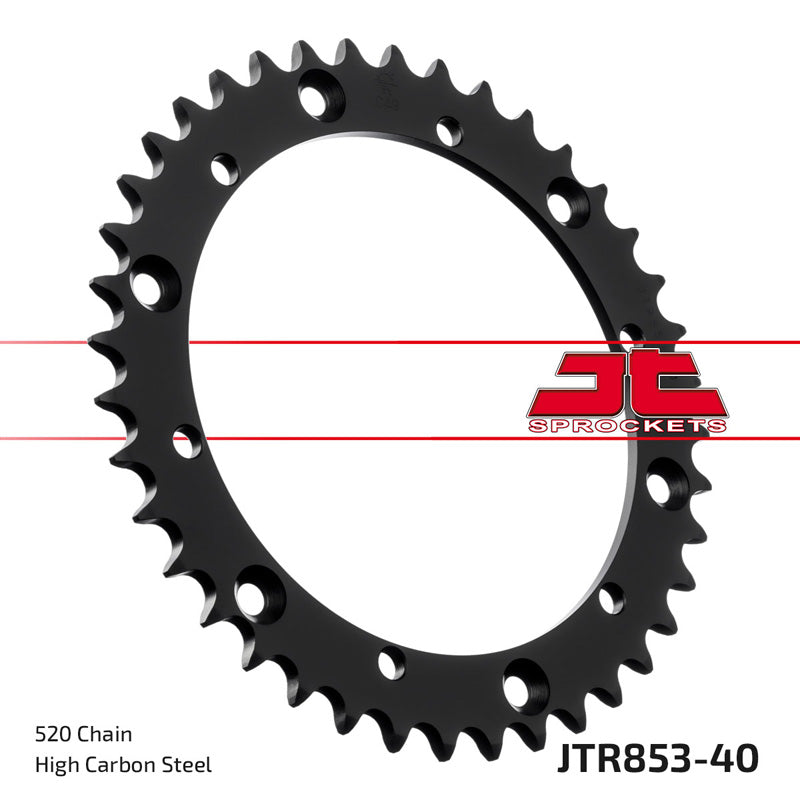 JT SPROCKETS 40T YFS200 88-06/YFM350X 89-04/YFM660R 01-04 OE JTR853_40