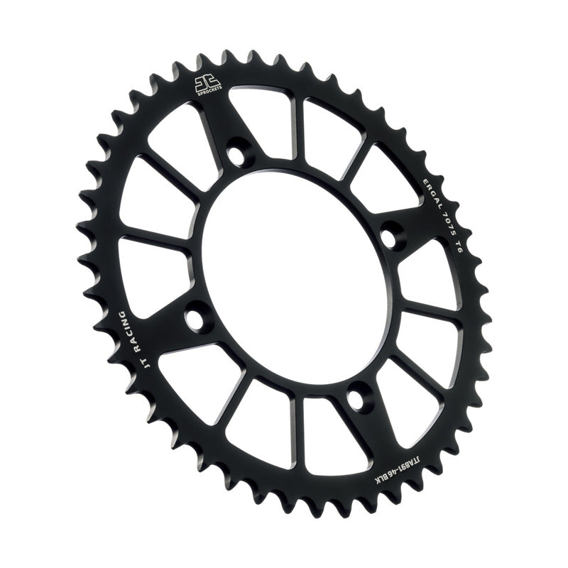 JT SPROCKETS SPR.46T BLK ALU KTM FREERIDE 250R 15-17 OE JTA891_46BLK
