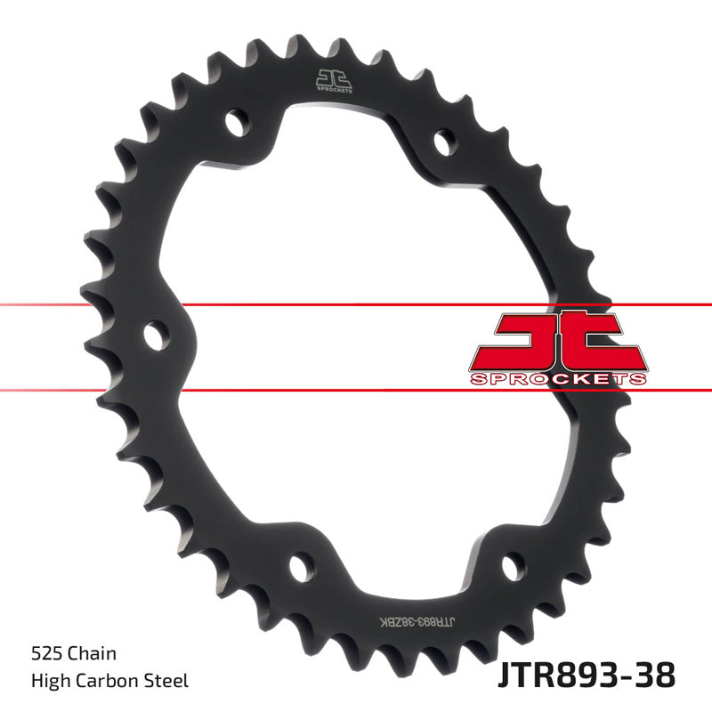 JT SPROCKETS SPR.38T KTM SUPER DUKE /R/GT 14-17 OE JTR893_38ZBK