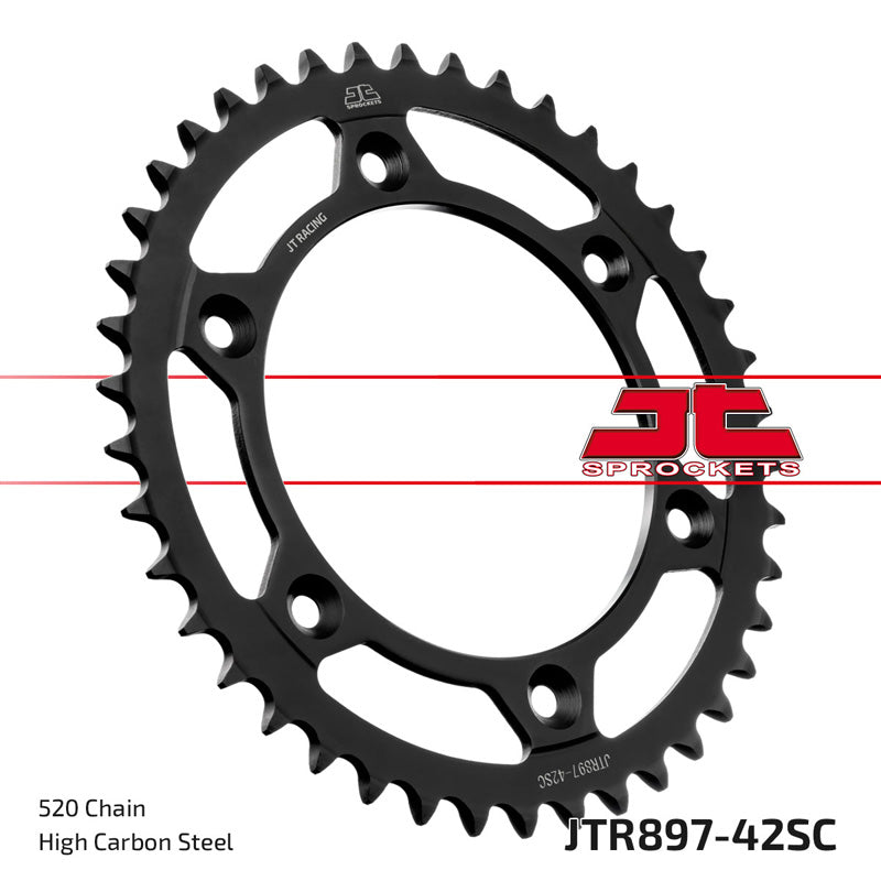 JT SPROCKETS SPR.42T HUS FS450 04-08/KTM 640LC4 99-06 OE JTR897_42SC