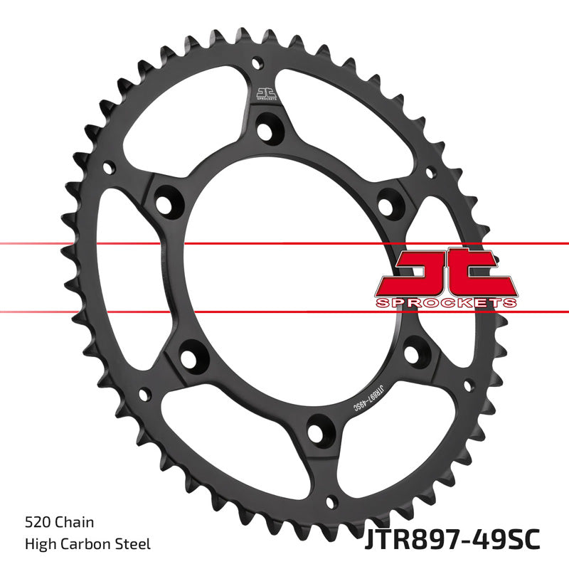 JT SPROCKETS SPR.49T SC HUSQ 250FE 2018 OE JTR897_49SC
