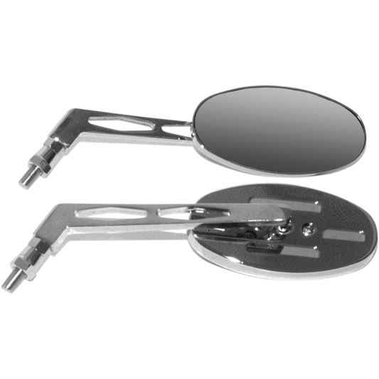 EMGO MIRROR OVAL BILLET L/STEM 20-26307