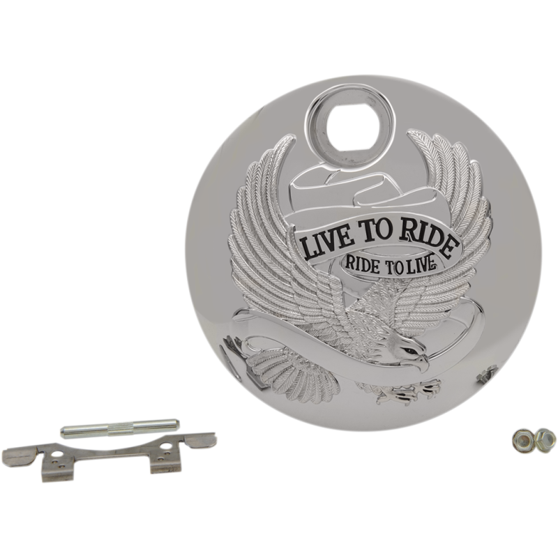 DRAG SPECIALTIES DOOR GAS LTR CHR 08-19 FLHT T22-0151CA