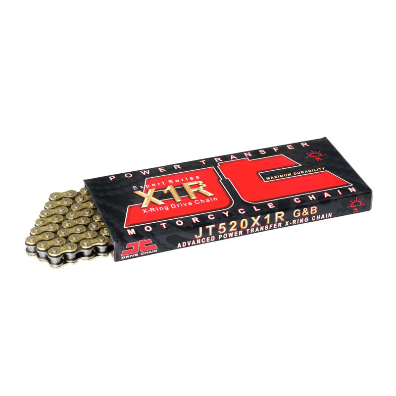 JT SPROCKETS JT CHAIN 520X1R-114L HEAVY DUTY X-RING GB JTC520X1RGB114DL