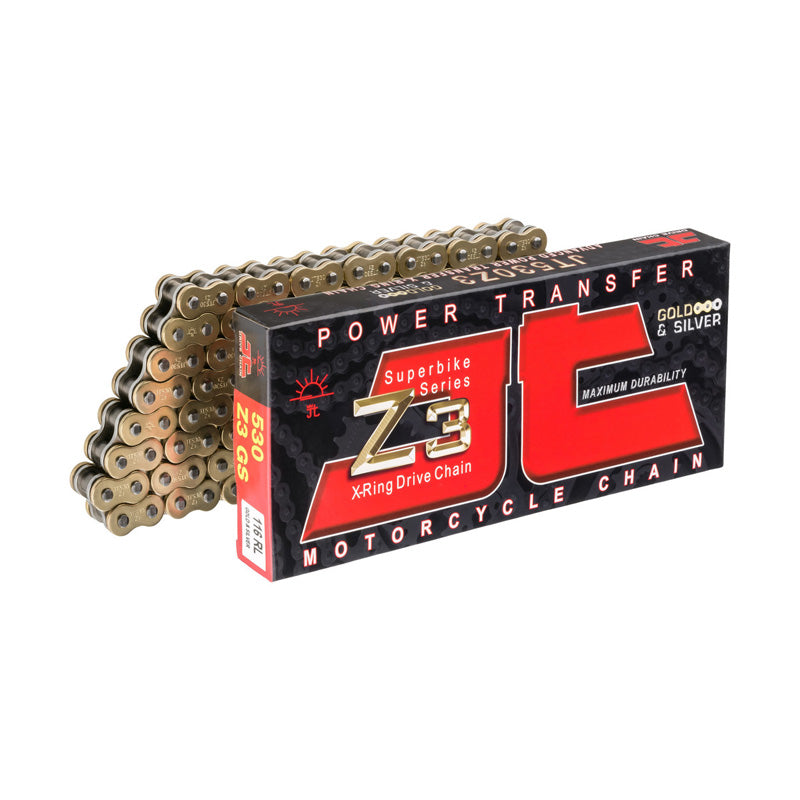 JT SPROCKETS JT CHAIN Z3 530X110RL GOLD JTC530Z3GS110RL