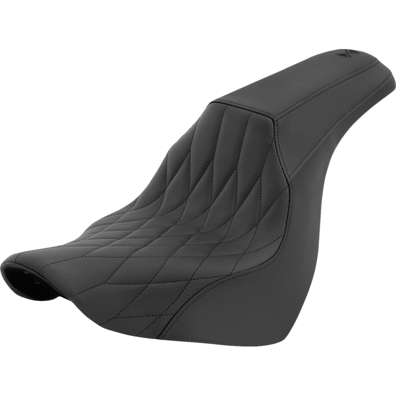 SADDLEMEN FXR DIV SIG SERIES SEAT - BLACK DIAMOND - FXLR/FLSB '18-'23 FD81829