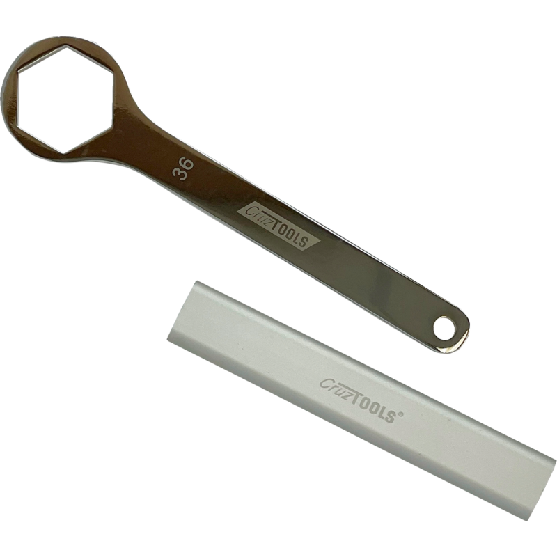 CRUZTOOLS WRENCH AXLE 36MM W/EXTENSION AW36X