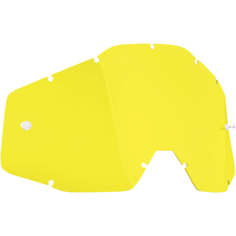 FMF FMF POWERBOMB/POWERCORE REPLACEMENT LENS ANTI-FOG YELLOW F-59005-00006