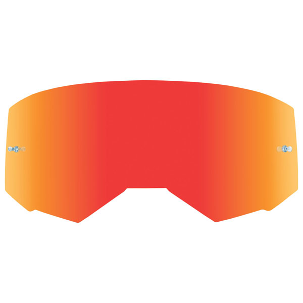 FLY RACING SINGLE LENS REPLACEMENT WITH POSTS RED MIRROR/SMOKE 37-5423