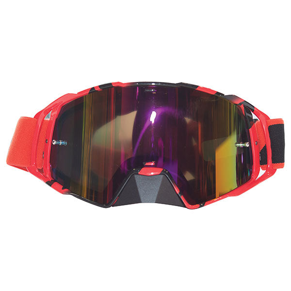 ZOAN DOUBLE LENS GOGGLES MIRROR RED 001-101