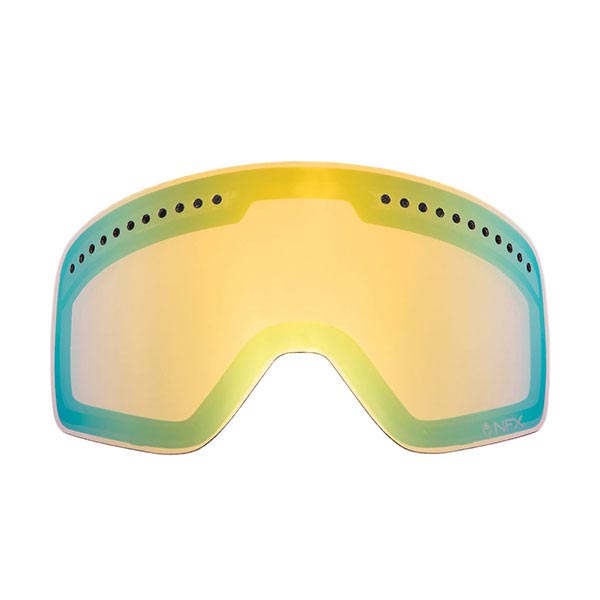 DRAGON MDX SNOW LENS GOLD IONIZED 228096438500