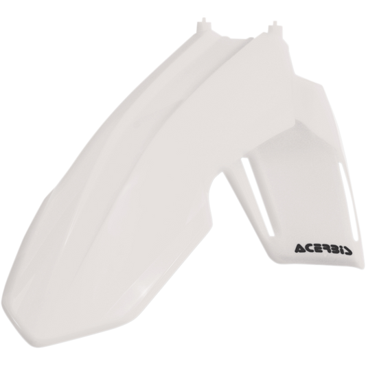 ACERBIS FRONT FENDER- RMZ250 '10-18 RMZ450 '08-17 WHITE 2113640002