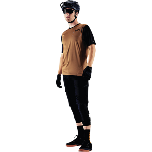 100% RIDECAMP JERSEY TERRACOTTA/BLACK LG 40027-00017