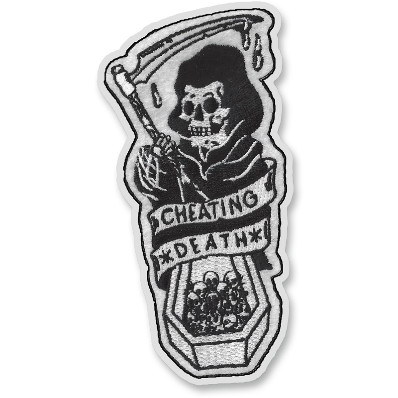 LETHAL THREAT PATCH 3.75" X 4.5" REAPER CASKET VS13008