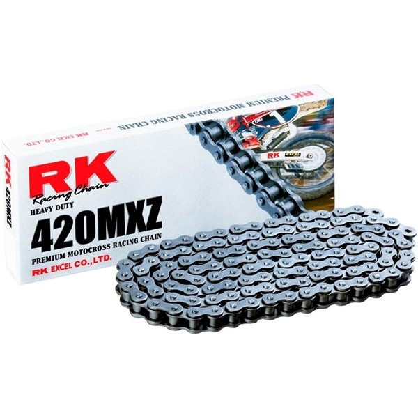 RK EXCEL 420MXZ 124L NATURAL RK CHAIN 420MXZ-124