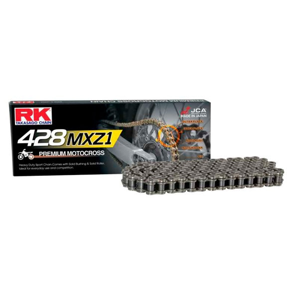 RK EXCEL 428MXZ1 136L NATURAL RK CHAIN 428MXZ1-136