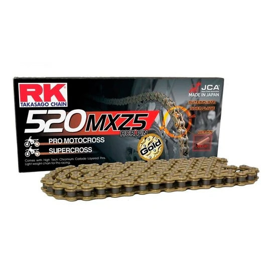RK EXCEL 520MXZ5 112L GOL RK CHAIN GB520MXZ5-112