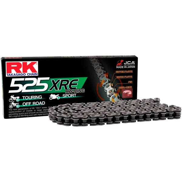 RK EXCEL 525XRE 122L NATURAL RK CHAIN 525XRE-122