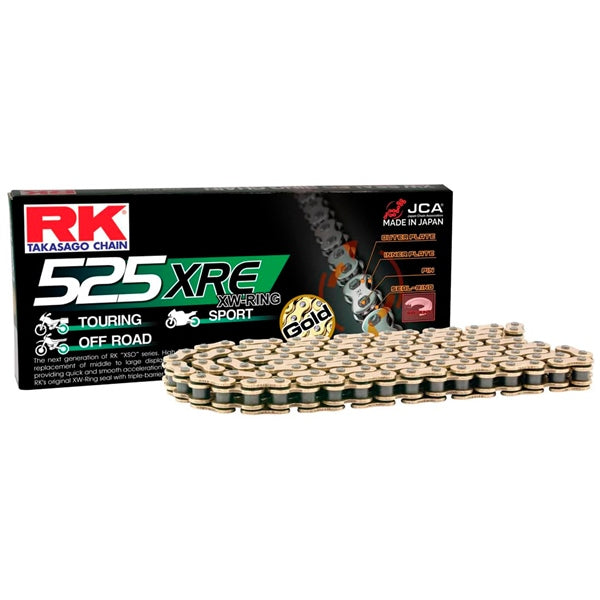 RK EXCEL 525XRE 122L GOL RK CHAIN GB525XRE-122