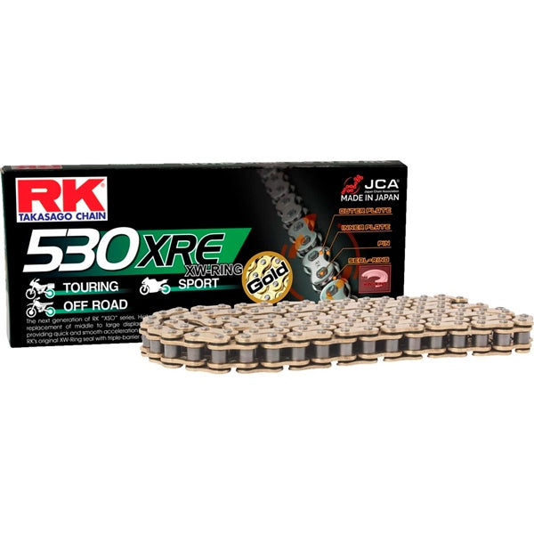RK EXCEL 530XRE 106L GOL RK CHAIN GB530XRE-106