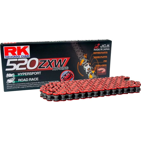 RK EXCEL 520ZXW 120L RD RK CHAIN RR520ZXW-120