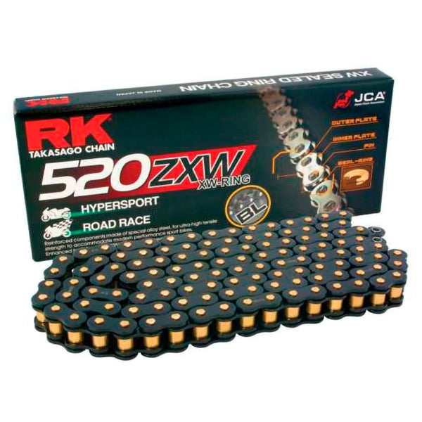 RK EXCEL 520ZXW 100L BK RK CHAIN BL520ZXW-100