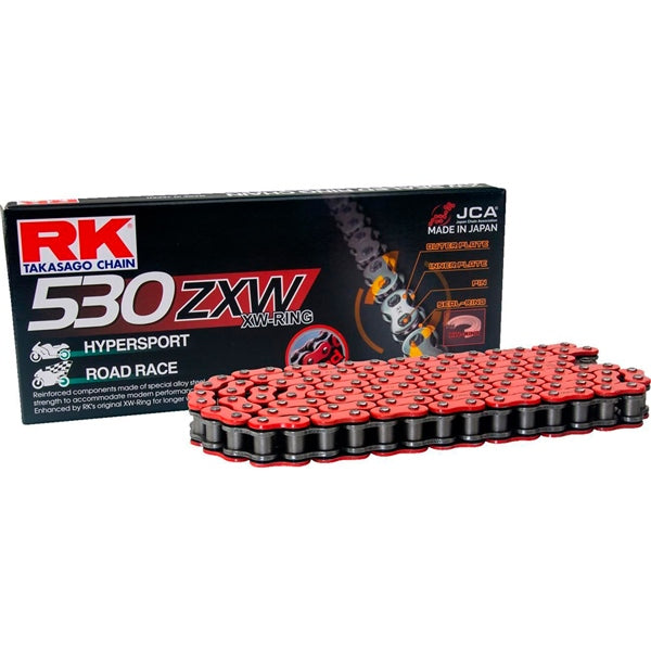 RK EXCEL 530ZXW 120L RD RK CHAIN RR530ZXW-120