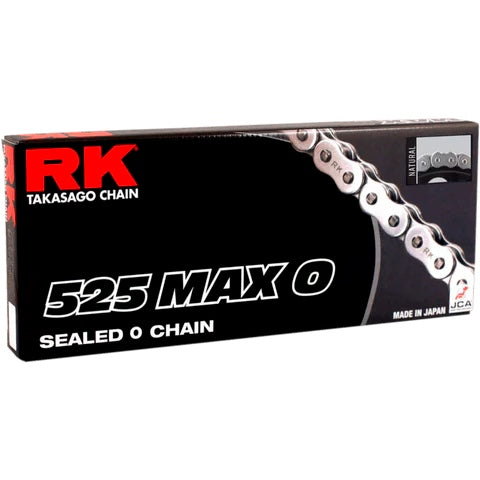 RK EXCEL 525MAXO 122L NATURAL RK CHAIN 525MAXO-122