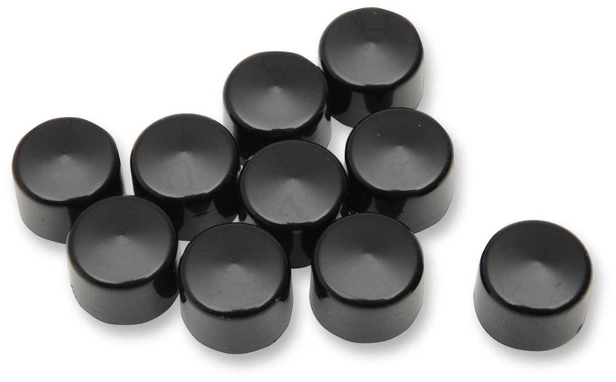 DRAG SPECIALTIES COVER BOLT 1/4 SKT ALN BK 352072