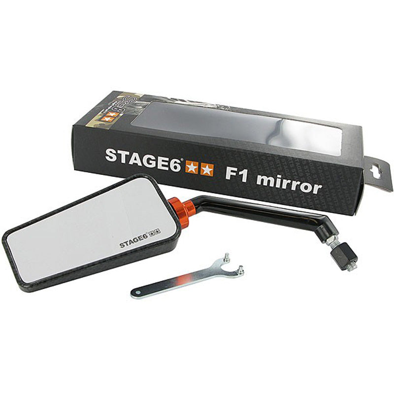 STAGE 6 F1 MIRROR LEFT CARBON 8MM S6-SSP630-2L_CA