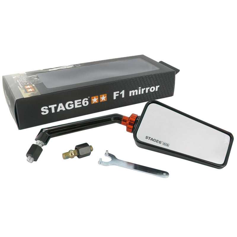 STAGE 6 MIRROR F1 RIGHT M8 BLACK S6-SSP630-2R_BK