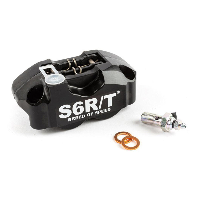 STAGE 6 4 PISTON CALIPER STAGE6 BLACK S6-1400375_BK